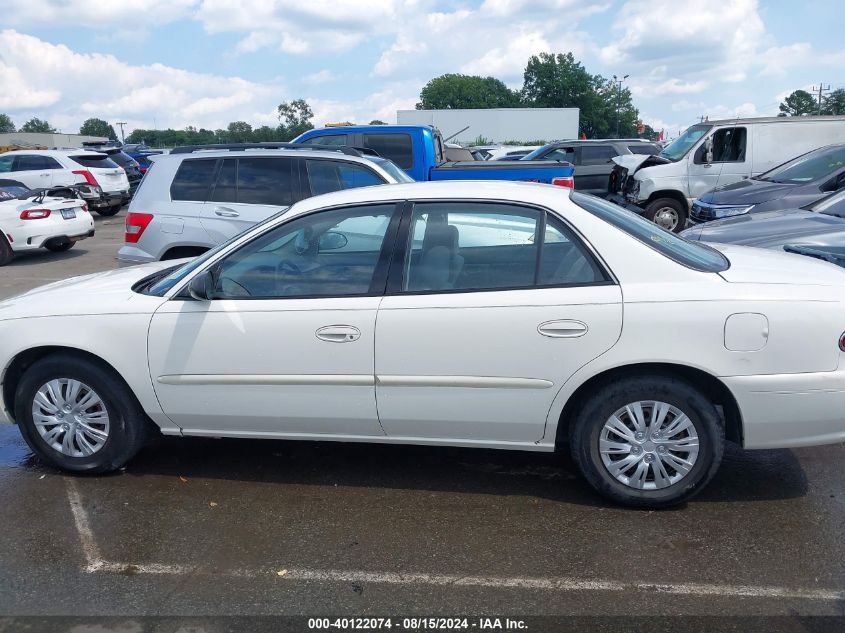 2004 Buick Century VIN: 2G4WS52J341244822 Lot: 40122074