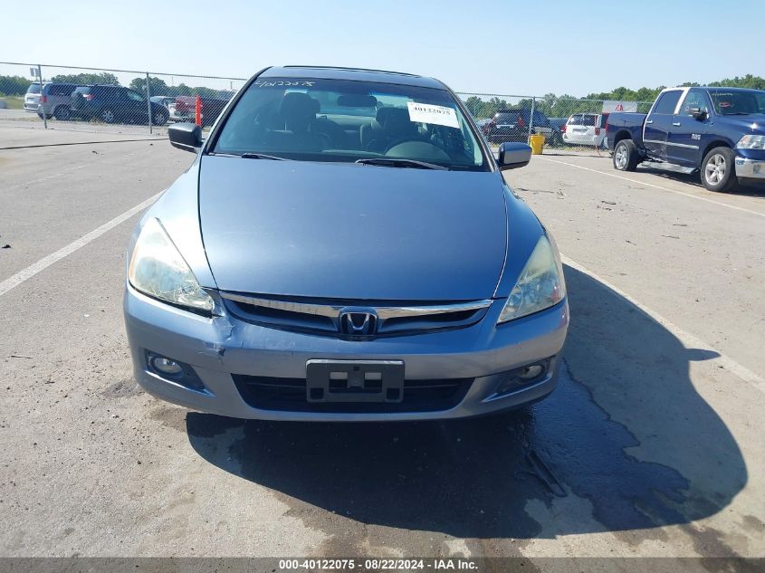 2007 Honda Accord 3.0 Ex VIN: 1HGCM66587A042767 Lot: 40122075