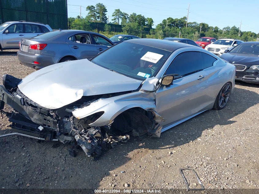 VIN JN1FV7EL4HM700649 2017 INFINITI Q60 3.0T RED SPORT 400