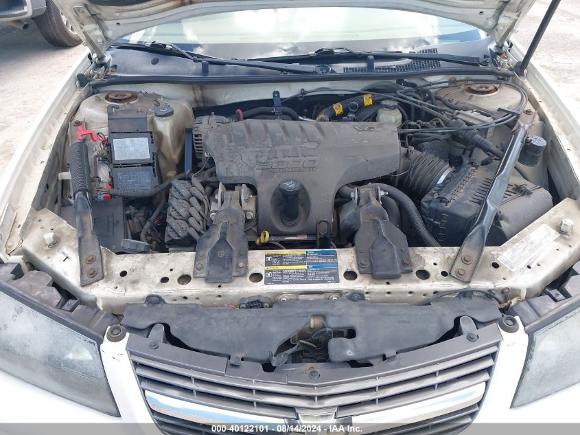 2005 Chevrolet Impala Ls VIN: 2G1WH52K659219212 Lot: 40122101