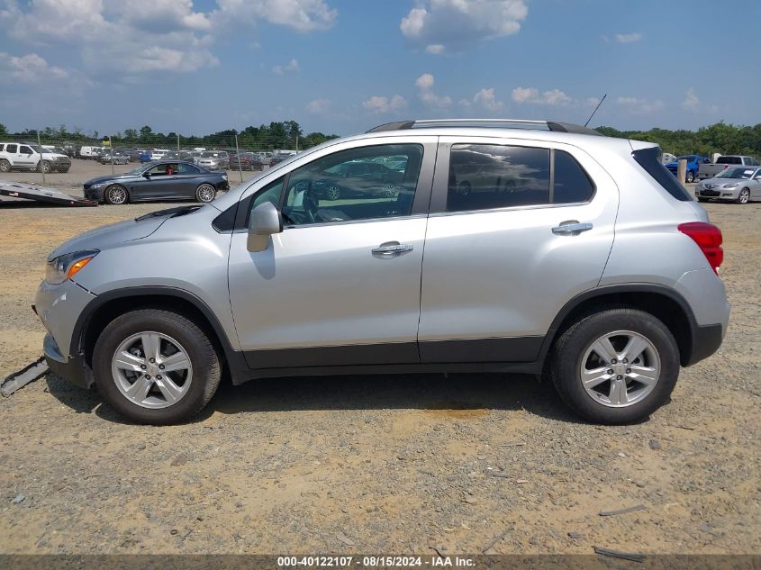 2018 Chevrolet Trax Lt VIN: KL7CJPSB0JB594786 Lot: 40122107