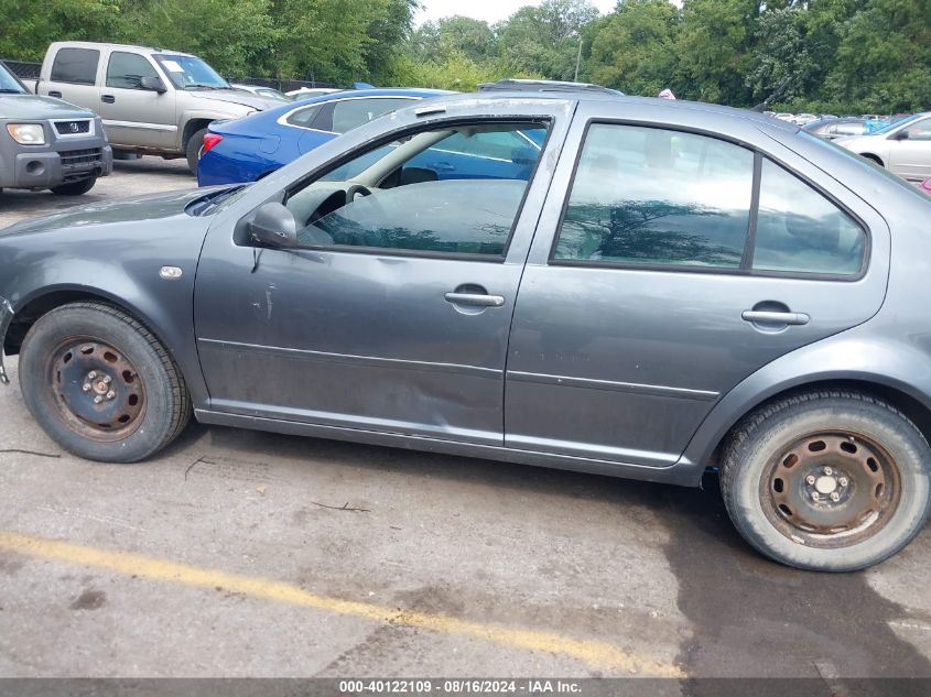 2003 Volkswagen Jetta Gl VIN: 3VWRK69MX3M160217 Lot: 40122109