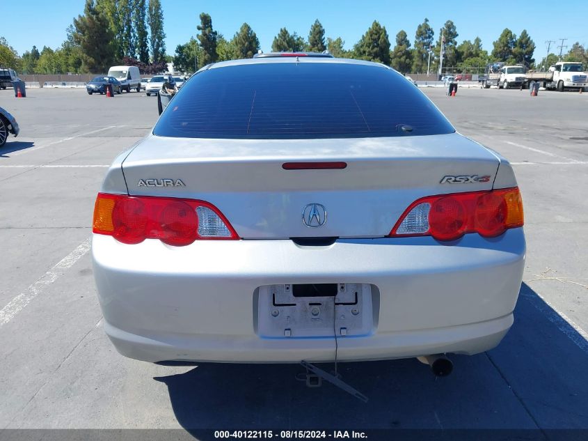 2004 Acura Rsx Type S VIN: JH4DC53084S019826 Lot: 40122115