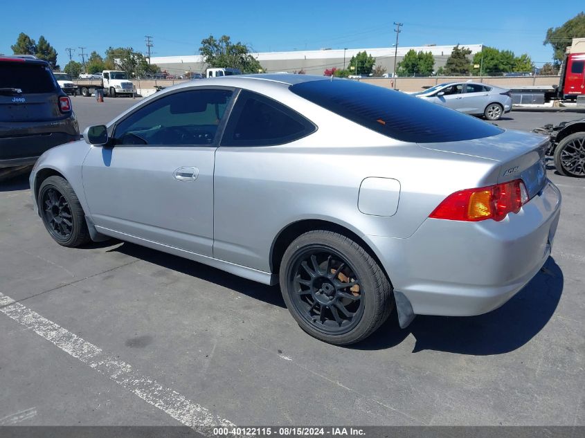 2004 Acura Rsx Type S VIN: JH4DC53084S019826 Lot: 40122115