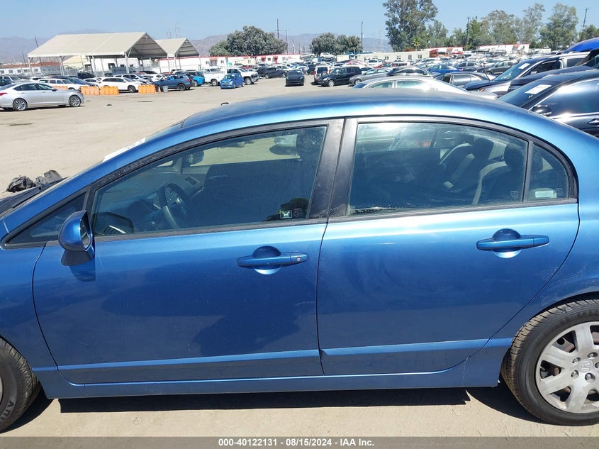 2008 Honda Civic Sdn Lx VIN: JHMFA16558S001627 Lot: 40122131