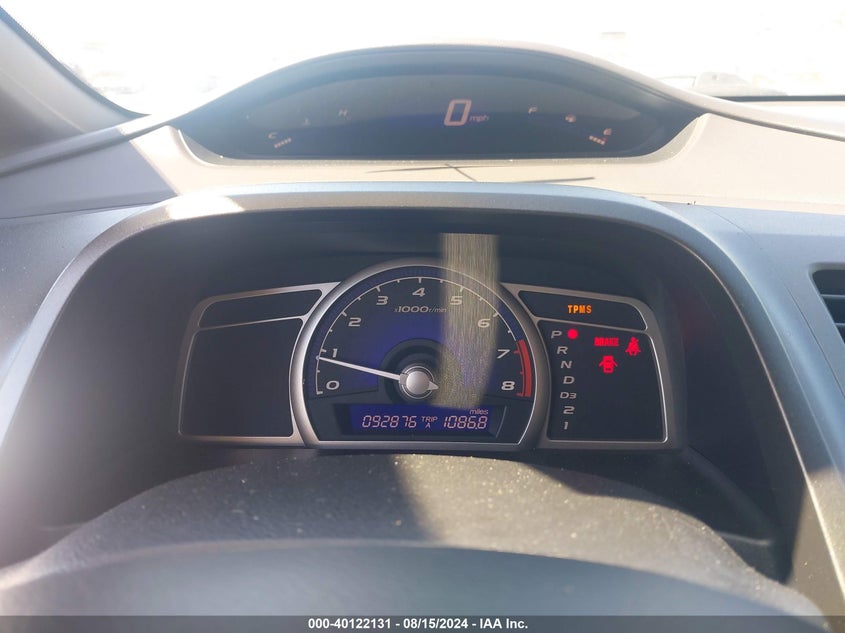 2008 Honda Civic Sdn Lx VIN: JHMFA16558S001627 Lot: 40122131