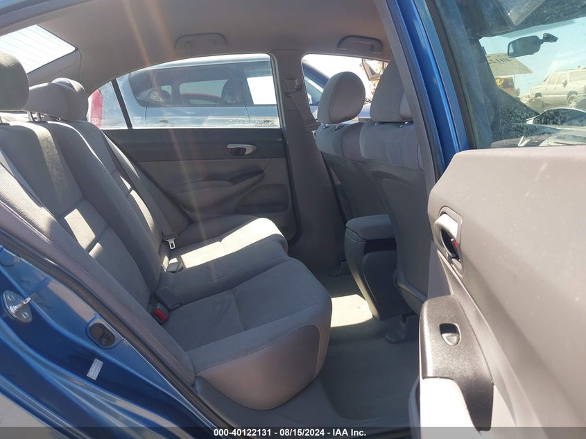 2008 Honda Civic Sdn Lx VIN: JHMFA16558S001627 Lot: 40122131