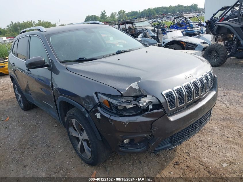 2019 Jeep Cherokee Limited VIN: 1C4PJMDX5KD415451 Lot: 40122152