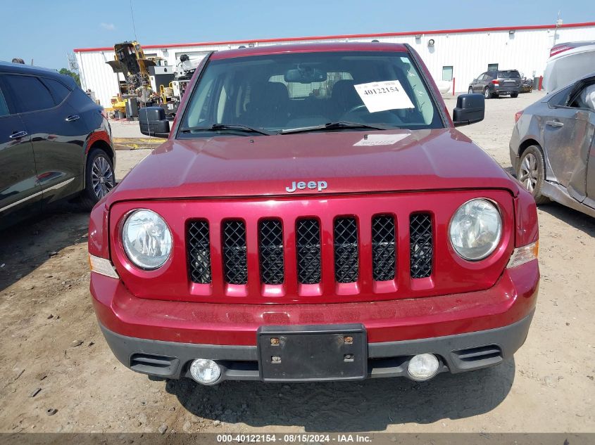 2017 Jeep Patriot Latitude 4X4 VIN: 1C4NJRFB0HD133443 Lot: 40122154