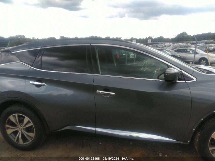 2020 Nissan Murano Sv Fwd VIN: 5N1AZ2BJ1LN102972 Lot: 40122166