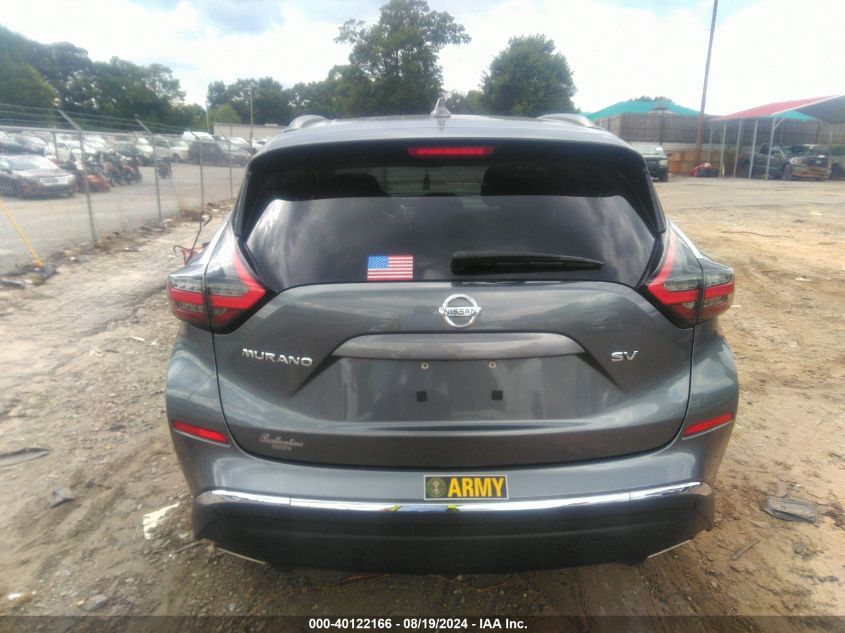 2020 Nissan Murano Sv Fwd VIN: 5N1AZ2BJ1LN102972 Lot: 40122166