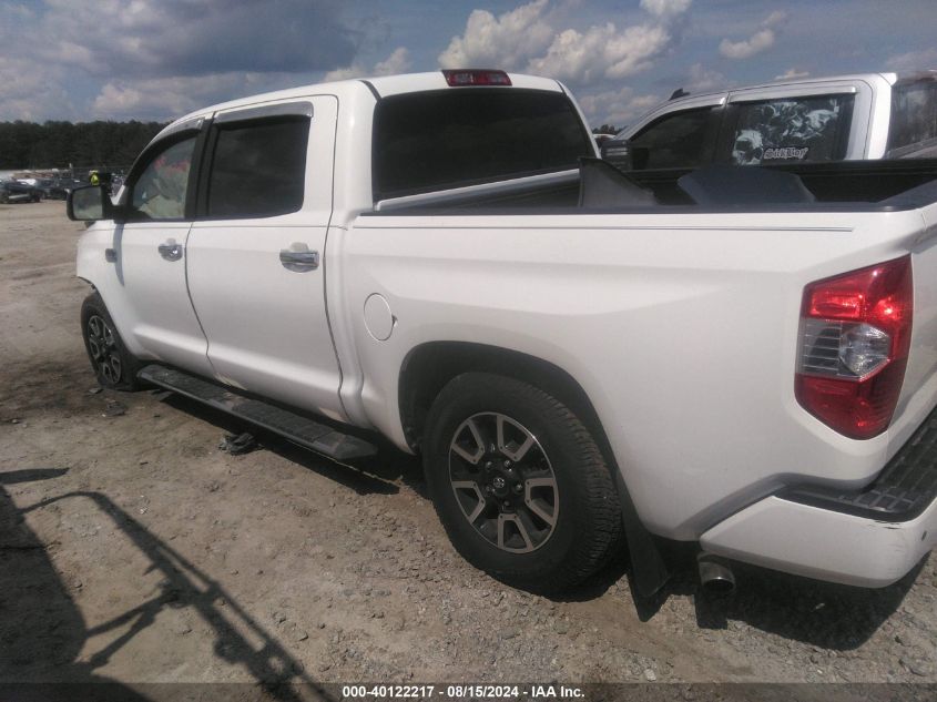 2018 Toyota Tundra 1794 5.7L V8 VIN: 5TFGY5F14JX243193 Lot: 40122217