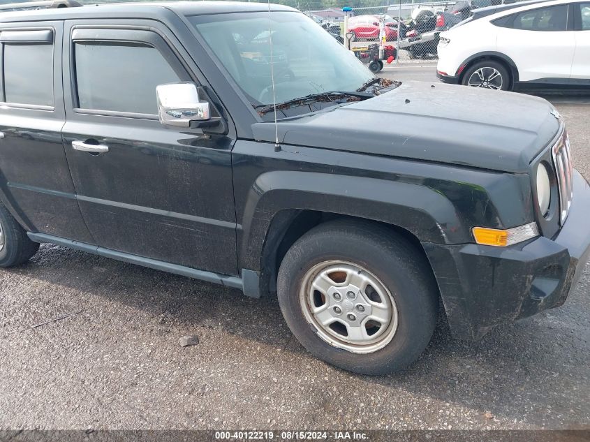 2008 Jeep Patriot Sport VIN: 1J8FT28W98D622955 Lot: 40122219