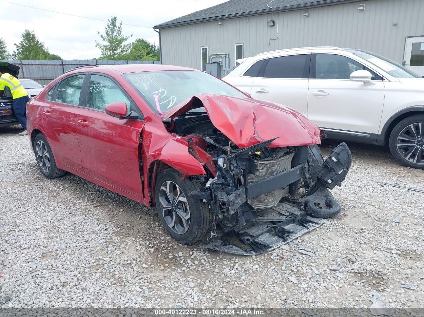 3KPF24AD8KE036686 2019 KIA FORTE - Image 1