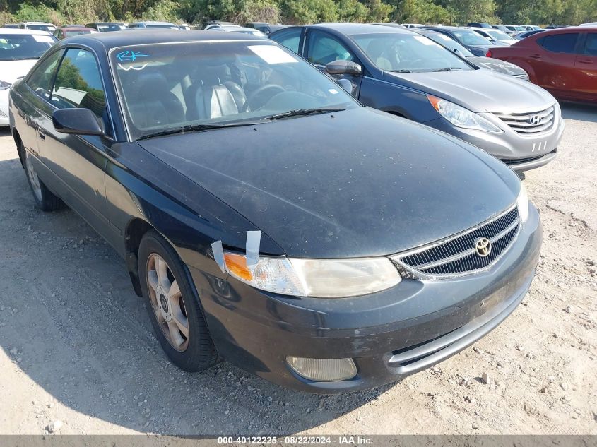 2000 Toyota Camry Solara Sle V6 VIN: 2T1CF28P0YC273594 Lot: 40122225