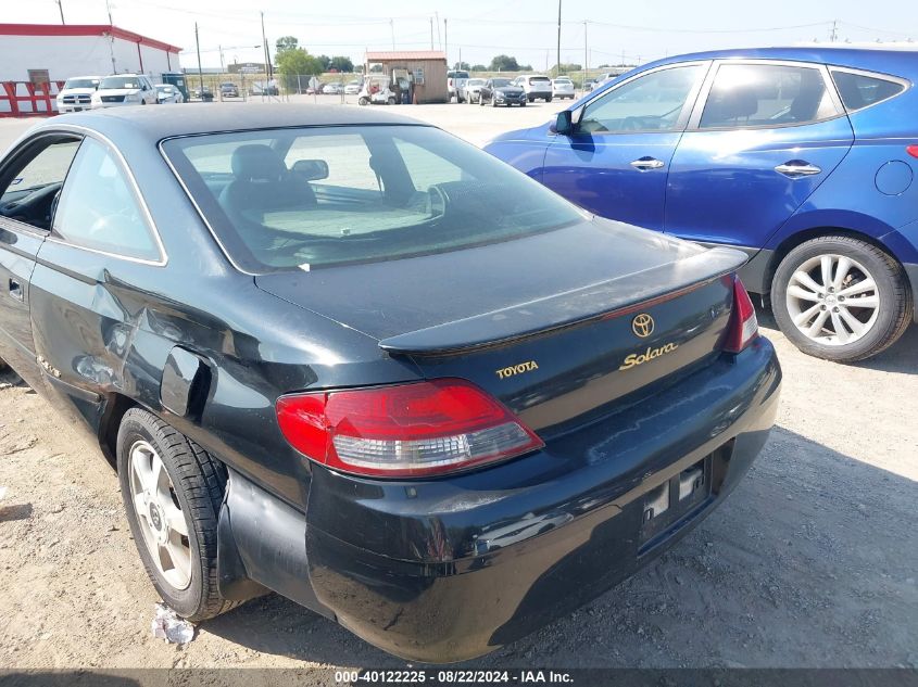 2000 Toyota Camry Solara Sle V6 VIN: 2T1CF28P0YC273594 Lot: 40122225