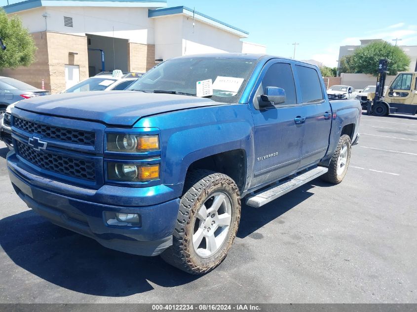 2015 Chevrolet Silverado 1500 1Lt VIN: 3GCPCREH3FG284821 Lot: 40122234