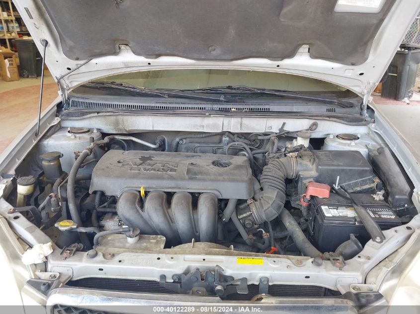 2008 Toyota Corolla Ce/Le/S VIN: 2T1BR32E88C895988 Lot: 40122289