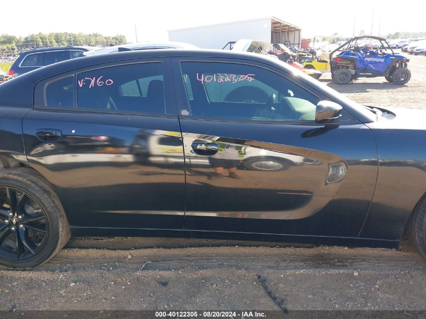 VIN 2C3CDXHG4JH187160 2018 DODGE CHARGER SXT PLUS RWD