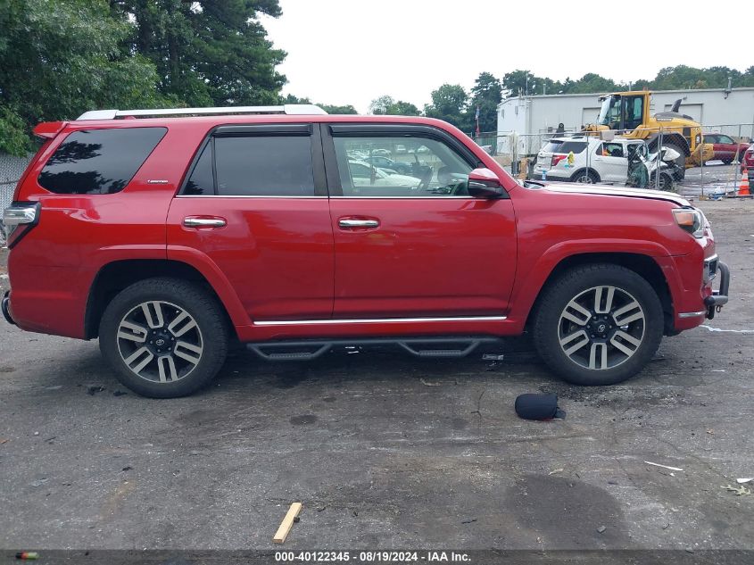 2015 Toyota 4Runner Limited VIN: JTEBU5JR8F5203376 Lot: 40122345