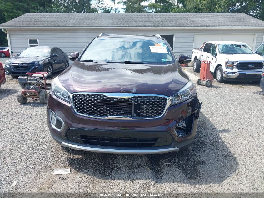 2016 Kia Sorento 2.0T Ex VIN: 5XYPHDA16GG021140 Lot: 40122360