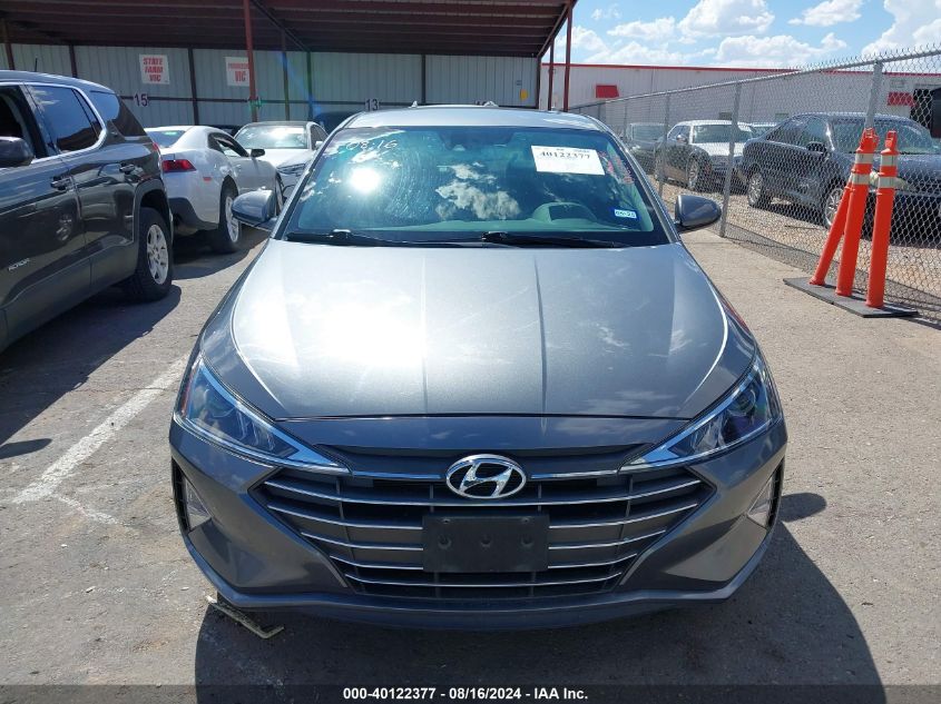 2019 Hyundai Elantra Sel VIN: 5NPD84LF4KH476713 Lot: 40122377