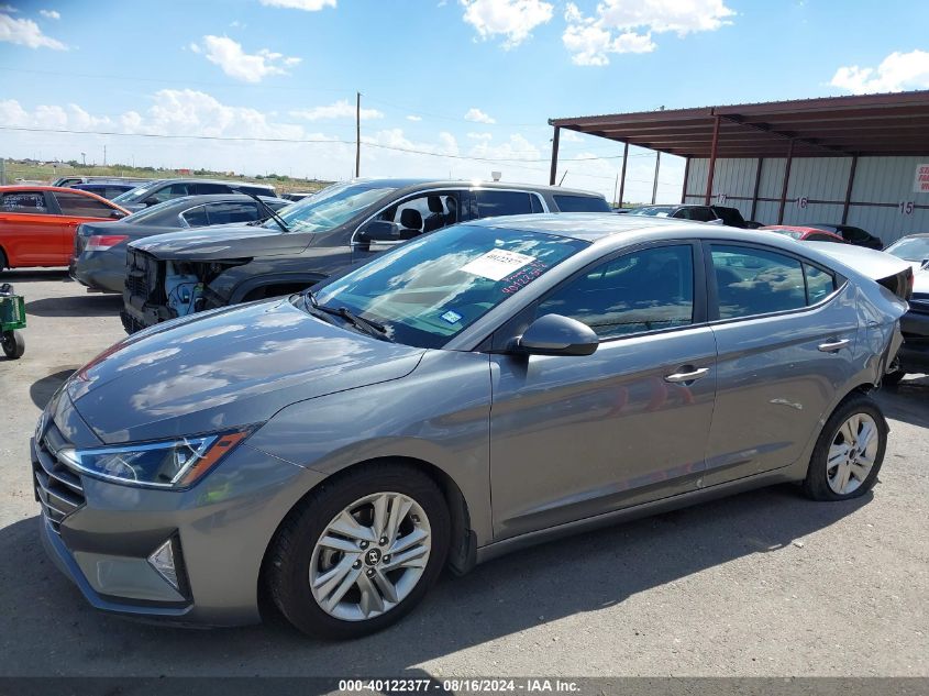 2019 Hyundai Elantra Sel VIN: 5NPD84LF4KH476713 Lot: 40122377