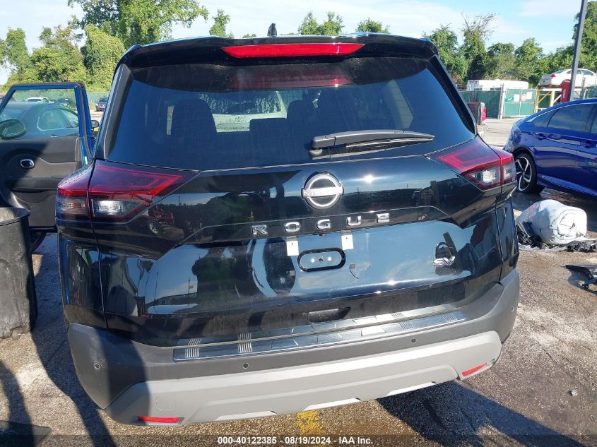 2022 Nissan Rogue Sv Fwd VIN: 5N1BT3BA7NC730254 Lot: 40122385