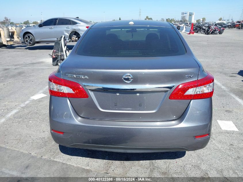 2015 Nissan Sentra Sv VIN: 3N1AB7AP4FY277545 Lot: 40122388