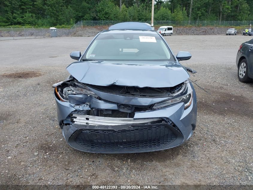 2021 Toyota Corolla Le VIN: 5YFEPMAE7MP180706 Lot: 40122393