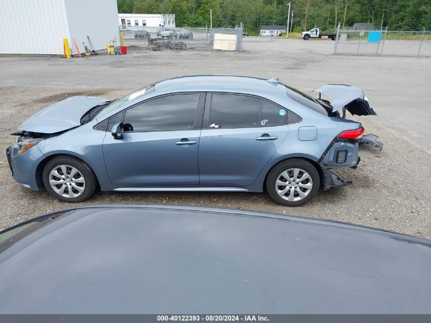 2021 Toyota Corolla Le VIN: 5YFEPMAE7MP180706 Lot: 40122393