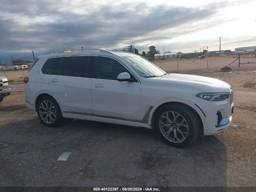 2020 BMW X7 xDrive40I VIN: 5UXCW2C07L9B48120 Lot: 40122397