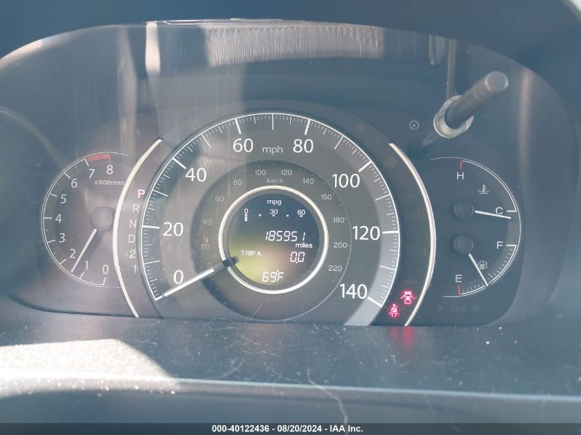 2012 Honda Cr-V Ex-L VIN: 5J6RM4H70CL031573 Lot: 40122436