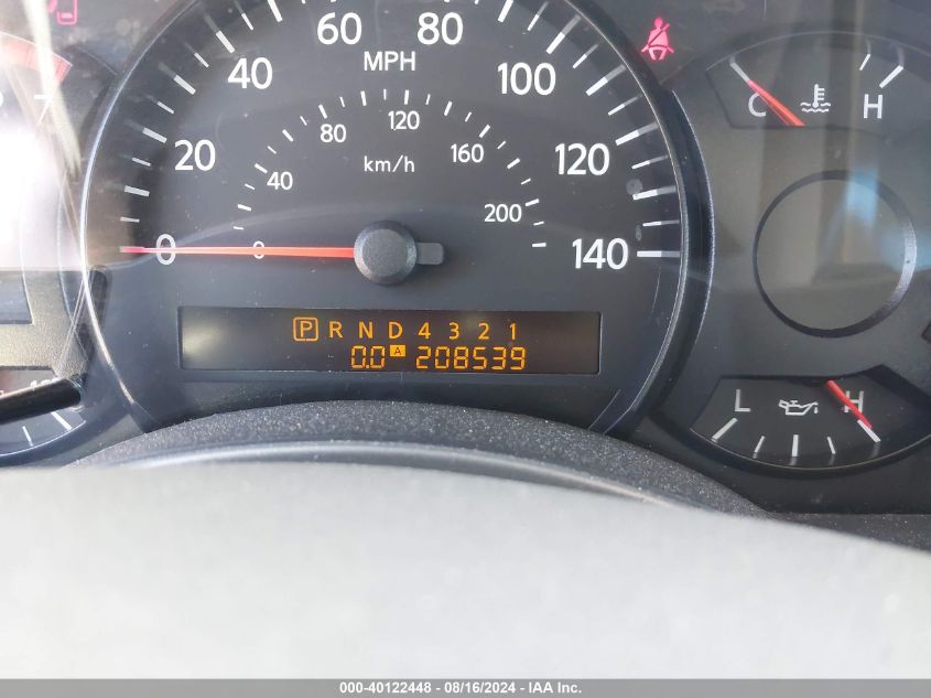 2004 Nissan Pathfinder Armada Se VIN: 5N1AA08B74N740186 Lot: 40122448