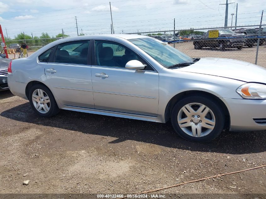 2012 Chevrolet Impala Lt VIN: 2G1WG5E34C1238165 Lot: 40122466