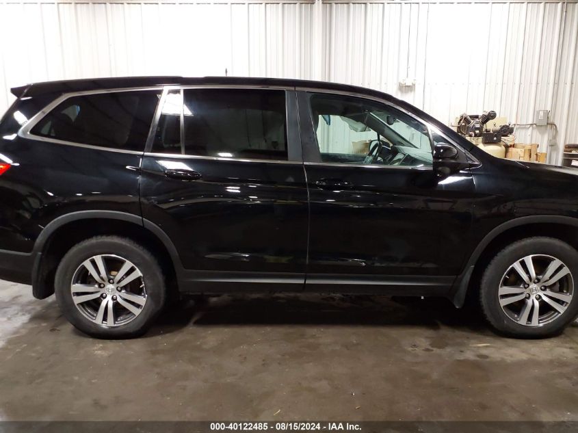 2018 Honda Pilot Ex-L VIN: 5FNYF6H5XJB006993 Lot: 40122485