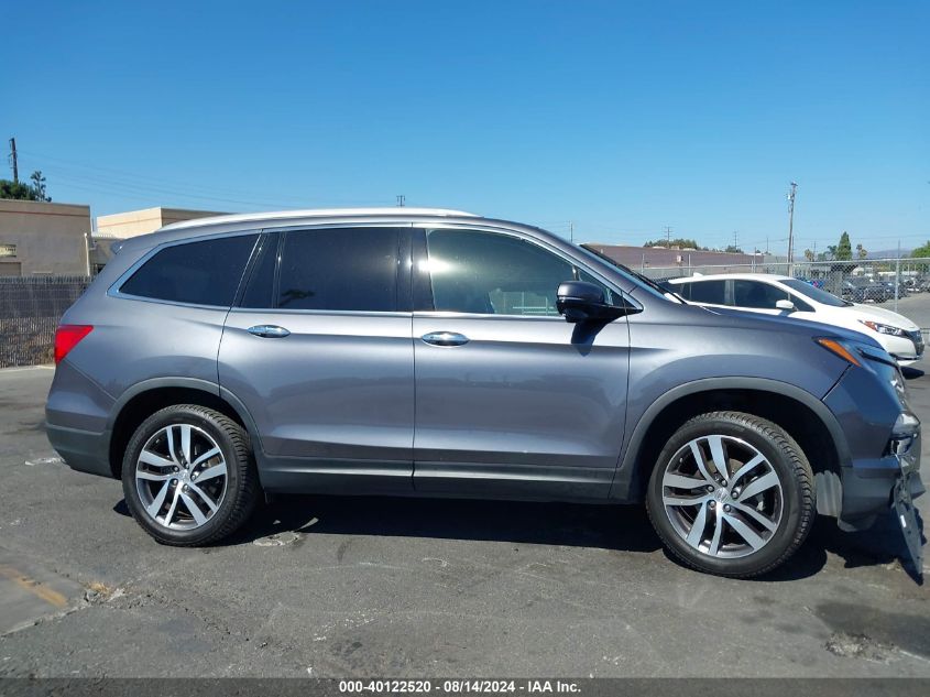 5FNYF5H91GB050354 2016 Honda Pilot Touring