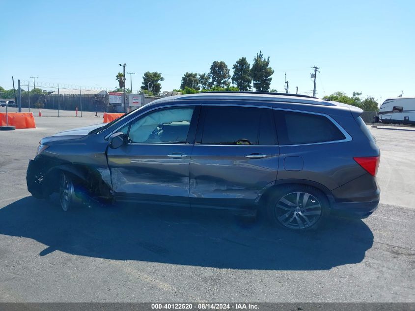 5FNYF5H91GB050354 2016 Honda Pilot Touring