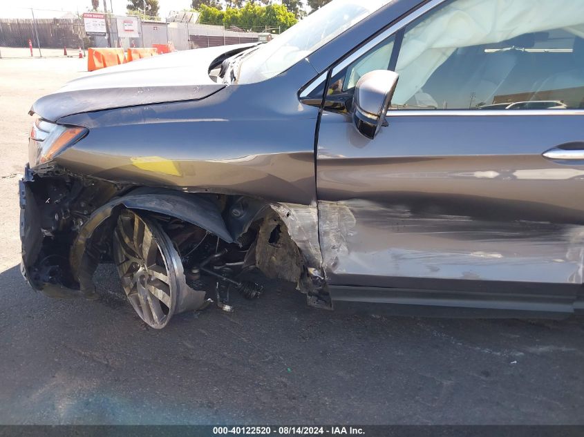 5FNYF5H91GB050354 2016 Honda Pilot Touring