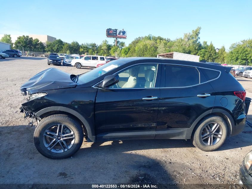 2017 Hyundai Santa Fe Sport 2.4L VIN: 5NMZT3LB8HH019694 Lot: 40122553