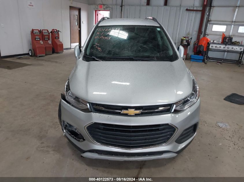 2017 Chevrolet Trax Lt VIN: KL7CJLSB1HB250063 Lot: 40122573