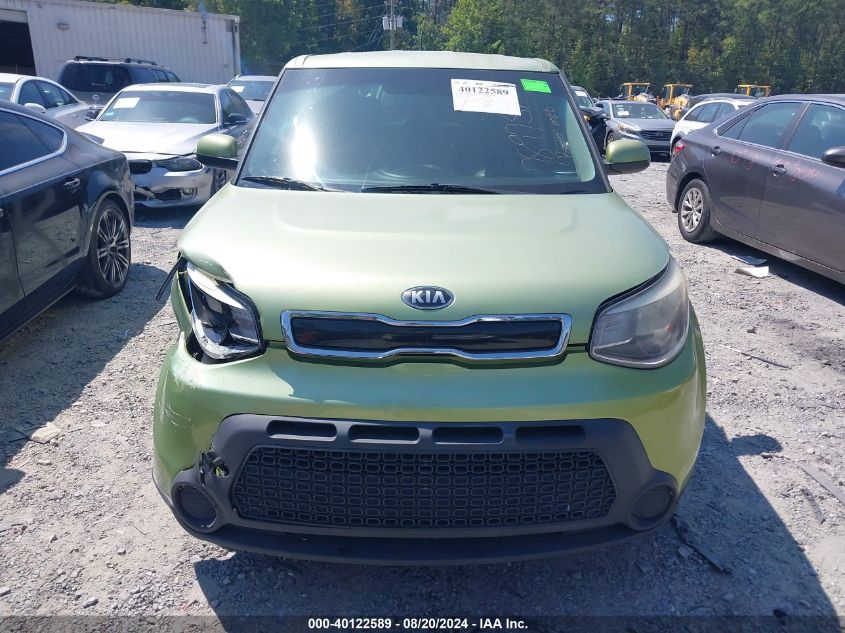 2015 Kia Soul + VIN: KNDJP3A54F7789751 Lot: 40122589