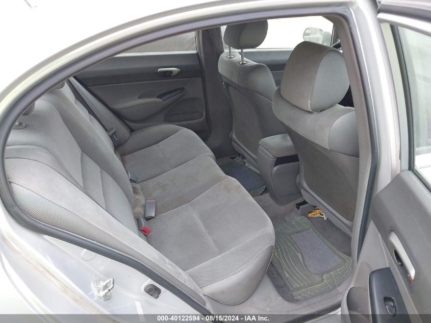 2008 Honda Civic Lx VIN: 2HGFA155X8H525268 Lot: 40122594