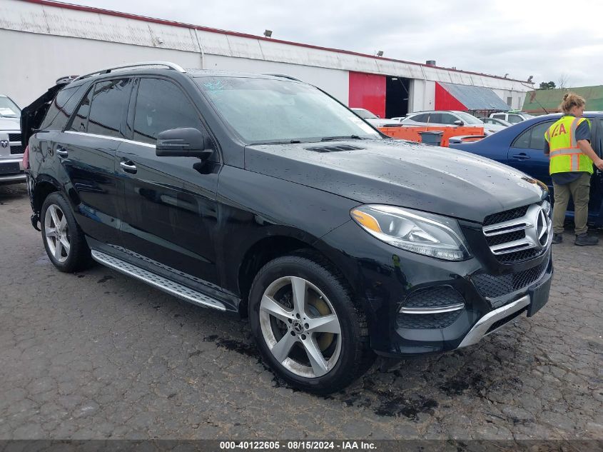 VIN 4JGDA5HB2JB111801 2018 MERCEDES-BENZ GLE 350 no.1