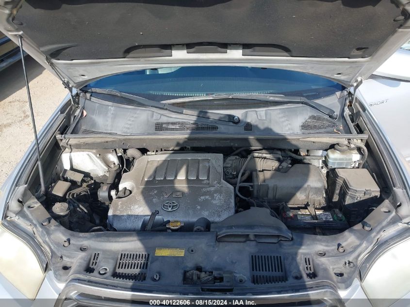 2008 Toyota Highlander Sport VIN: JTEDS43A182029977 Lot: 40122606