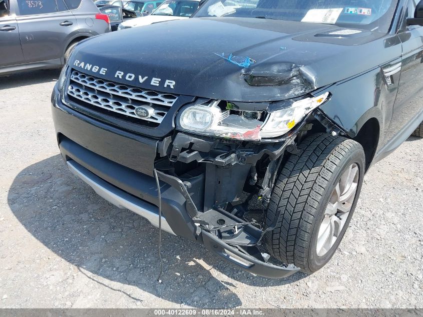 2017 Land Rover Range Rover Sport 3.0L V6 Supercharged Hse VIN: SALWR2FVXHA696808 Lot: 40122609