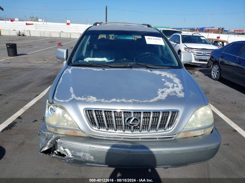 2001 Lexus Rx 300 VIN: JTJGF10U410087227 Lot: 40122616