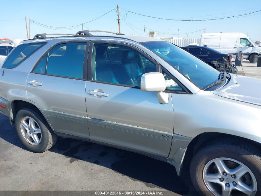 2001 Lexus Rx 300 VIN: JTJGF10U410087227 Lot: 40122616