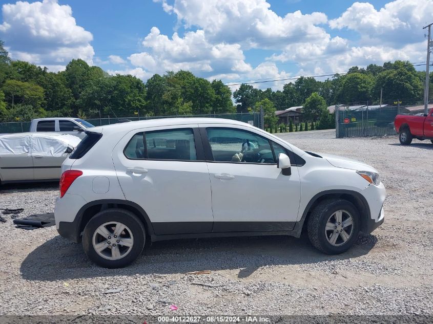 2017 Chevrolet Trax Ls VIN: 3GNCJNSB8HL133357 Lot: 40122627