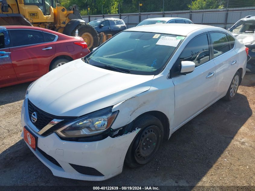 2017 Nissan Sentra Sv VIN: 3N1AB7AP9HY358348 Lot: 40122639